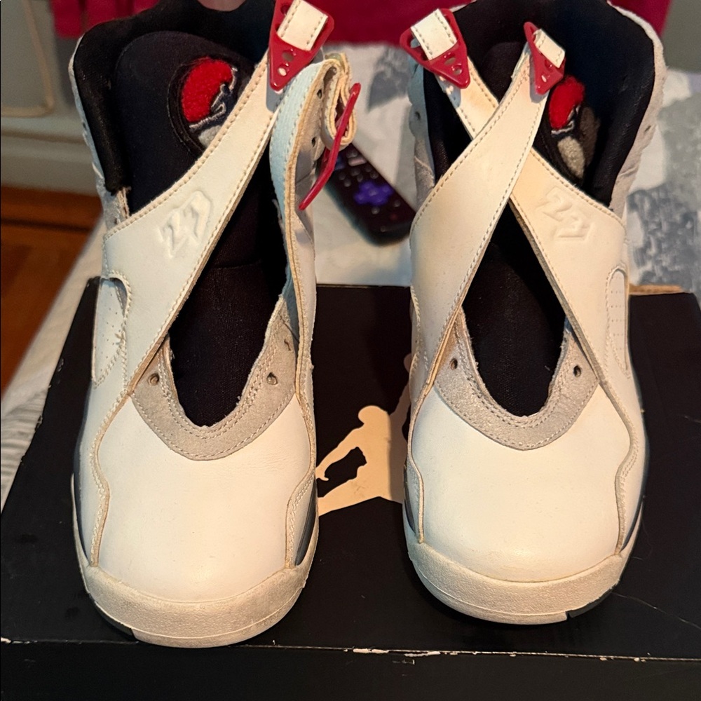 Jordan Kids Sneakers White and Red